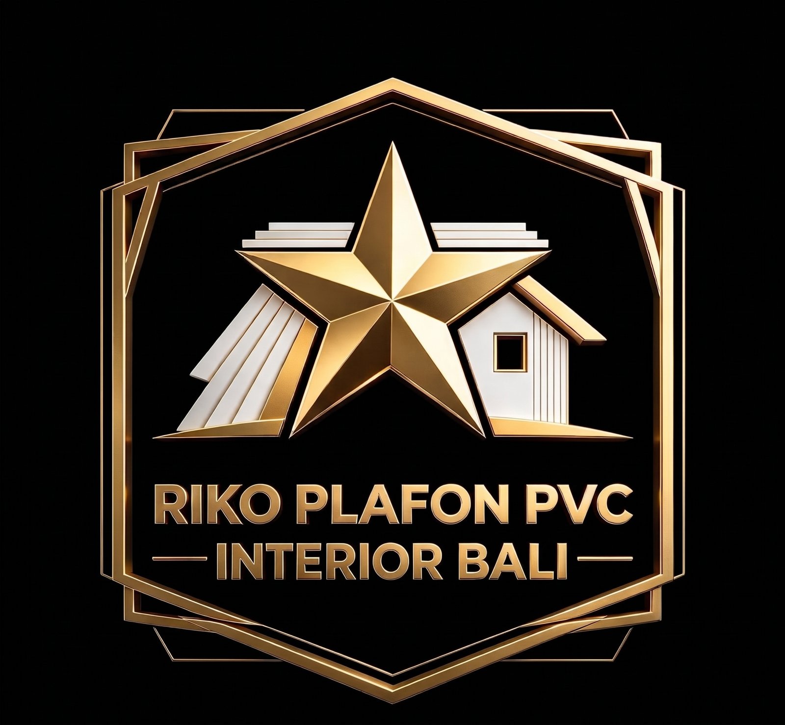 Riko Plafon PVC & Interior Bali Gold Logo